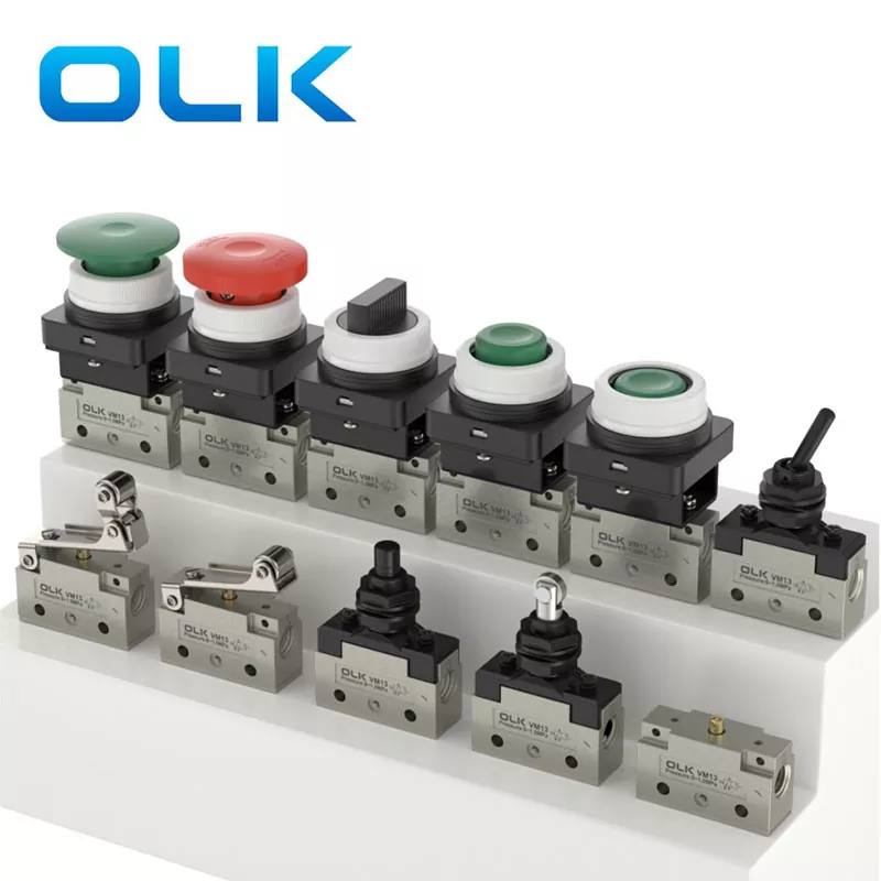 VM130 VM131 Mekanisk ventil 3veis sideportert